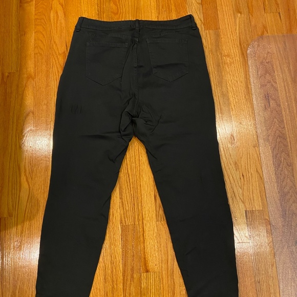 William Rast Perfect Skinny Pants – Black – Size 18W - Picture 4 of 7